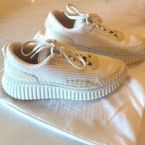 Chloe white and beige nama sneaker size 40